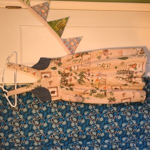 Whimsical retro fabric sundress